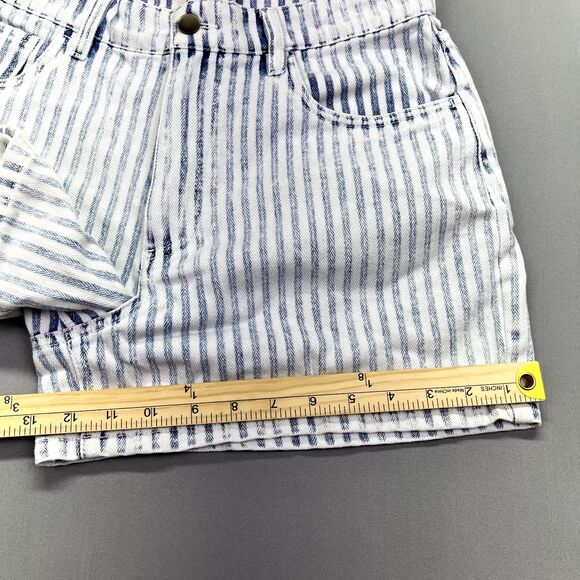 Faherty Shorts Topsail Striped‎ Denim Size 28 Indigo Dyed - Picture 4 of 9